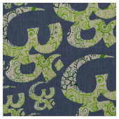 OM masern Druckleinengewebe Stoff (Muster)