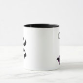 Om Meditation Yoga Frau Kaffee Tasse (Zentrum)