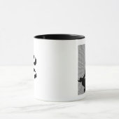 Om Meditation Yoga Frau Kaffee Tasse (Zentrum)