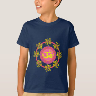 Om mit Wirbel und Farben! T-Shirt