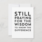 OM NA Unglaublich witzig Gebetskarte (Vorderseite)