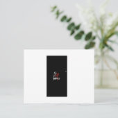 Om Namah Shivay  Postkarte (Stehend Vorderseite)