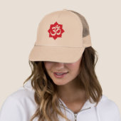 OM Namaste Spirituelle Lotus Blume Yoga Truckerkappe (Beispiel)