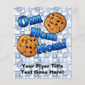 Om Nom, Meme Liebe Cookies Flyer (Vorne)