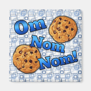 Om Nom, Meme Liebe Cookies Magnet