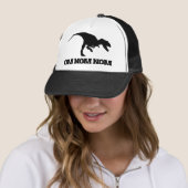 Om Nom Nom Dino Truckerkappe (Beispiel)