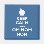 Om Nom Nom Magnet (Vorne)