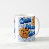 OM Nom Nom, Meme Liebe-Plätzchen Kaffeetasse (VorderseiteRechts)