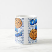 OM Nom Nom, Meme Liebe-Plätzchen Kaffeetasse (Mittel)
