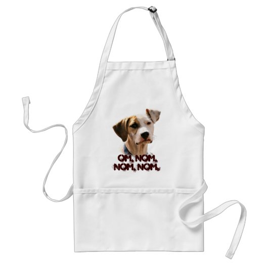 Om, nom, nom, nom, schürze (Vorne)