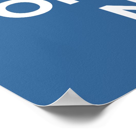 Om Nom Nom Poster (Ecke)