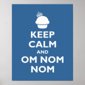 Om Nom Nom Poster (Vorne)