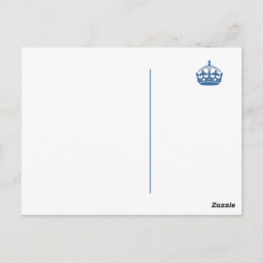 Om Nom Nom Postkarte (Rückseite)