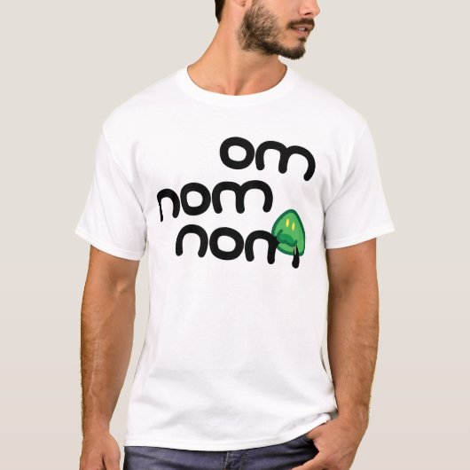 OM Nom Nom T-Shirt (Vorderseite)