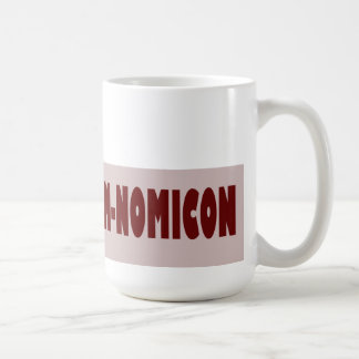 Om-Nom-Nomicon Kaffeetasse