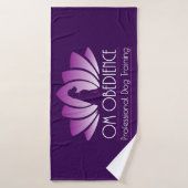 Om Obedience Handtuch Badehandtuch (Badehandtuch)