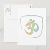 Om oder Om Postkarte (Vorne/Hinten)
