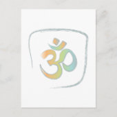 Om oder Om Postkarte (Vorderseite)