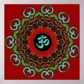 Om of Chaos Print Poster (Vorne)