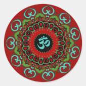 Om of Chaos Sticker (Vorderseite)