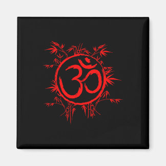 Om Ohm Aum Symbol Spiritual Yoga Gift _1  Magnet