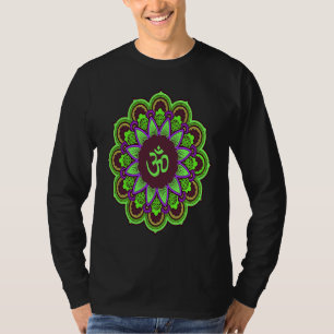 Om Ohm Aum Symbol Spiritual Yoga Yoga 2 T-Shirt