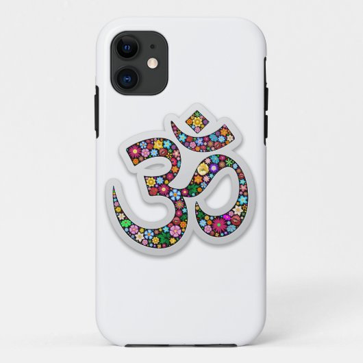 Om Ohm Om Namaste Yoga-Symbol Case-Mate iPhone Hülle (Rückseite)