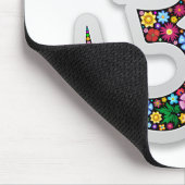 Om Ohm Om Namaste Yoga-Symbol Mousepad (Ecke)