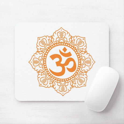 OM - Ohm - Om-Symbol Mousepad (Mit Mouse)