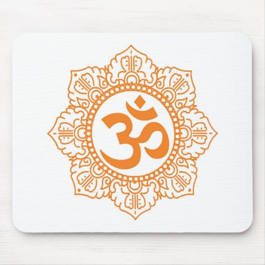 OM - Ohm - Om-Symbol Mousepad (Vorne)