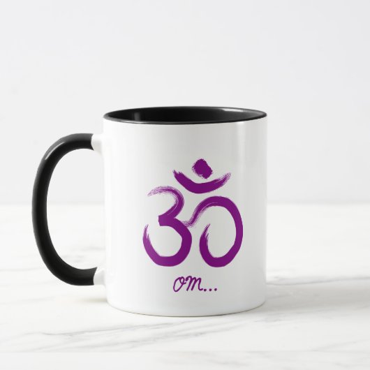 Om (Ohm) Spirituelle Cups und Tasse (Links)