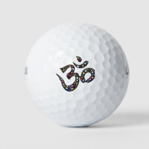 Om Ohm Symbol Namaste Zen Buddhismus Golfball