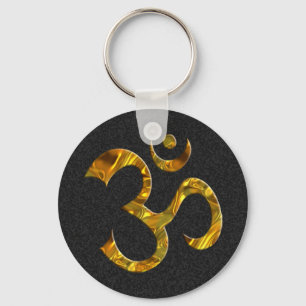 OM/OM - GOLD SCHLÜSSELANHÄNGER