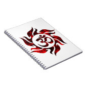Om, Om Hindu, Om Symbol, Om Logo, Om Notizblock (Rechte Seite)