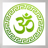 Om, Om Hindu, Om Symbol, Om Logo, Om Poster (Vorne)