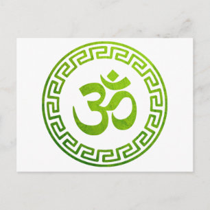 Om, Om Hindu, Om Symbol, Om Logo, Om Postkarte