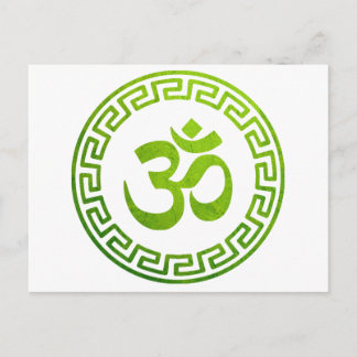 Om, Om Hindu, Om Symbol, Om Logo, Om Postkarte
