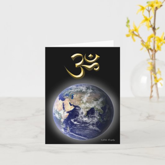 OM (OM) KARTE (Gelbe Blume)