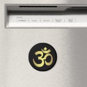 Om ( Om ) Namaste Yoga-Symbol Magnet (In Situ (Geschirrspüler))