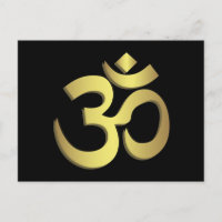 Om ( Om ) Namaste Yoga-Symbol