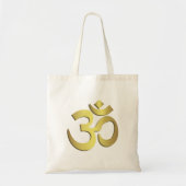 Om ( Om ) Namaste Yoga-Symbol Tragetasche (Vorne)