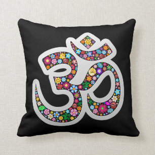 OM-Om Namaste Yoga-Symbolkissen Kissen