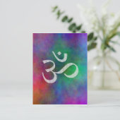 OM OM POSTKARTE (Stehend Vorderseite)