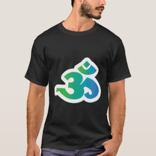 Om Om Sanskrit Hindu Symbol Gb T-Shirt