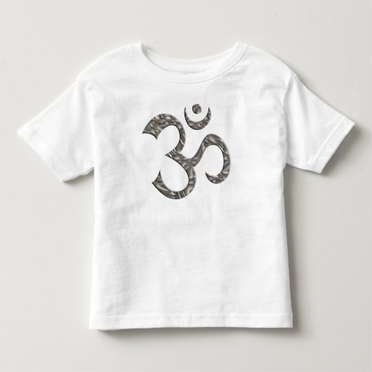 OM/OM - SILVER KLEINKIND T-SHIRT (Vorderseite)