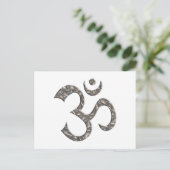 OM/OM - SILVER POSTKARTE (Stehend Vorderseite)