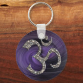 OM/OM - SILVER SCHLÜSSELANHÄNGER (Vorderseite)