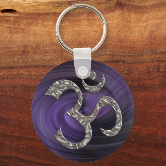 OM/OM - SILVER SCHLÜSSELANHÄNGER (Vorderseite)