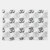 Om, Om-Symbol Handtuch (Horizontal)