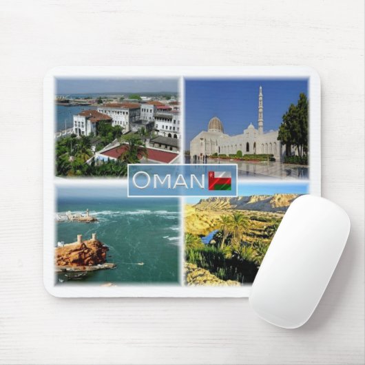 OM Oman - Mousepad (Mit Mouse)